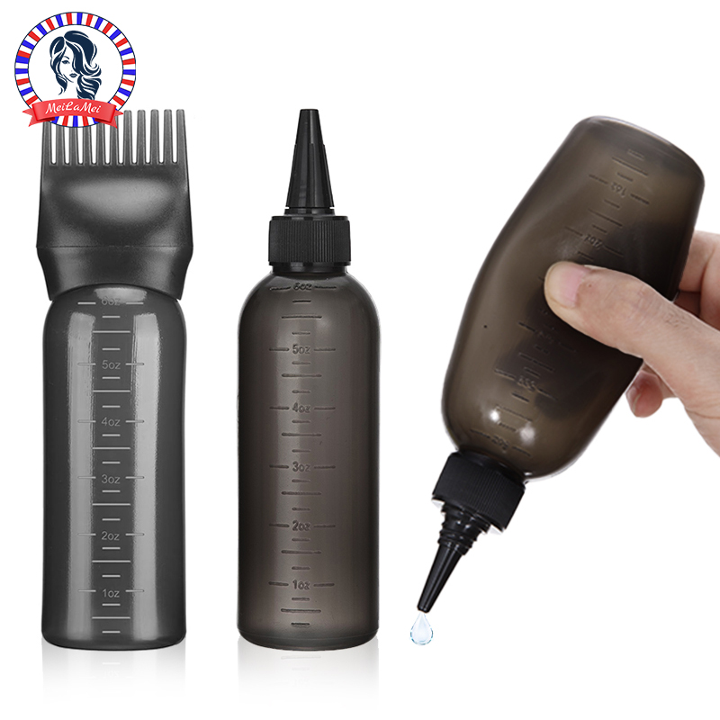 Hair Care Products - 2-delige plastic hervulbare knijpfles en wortelkam