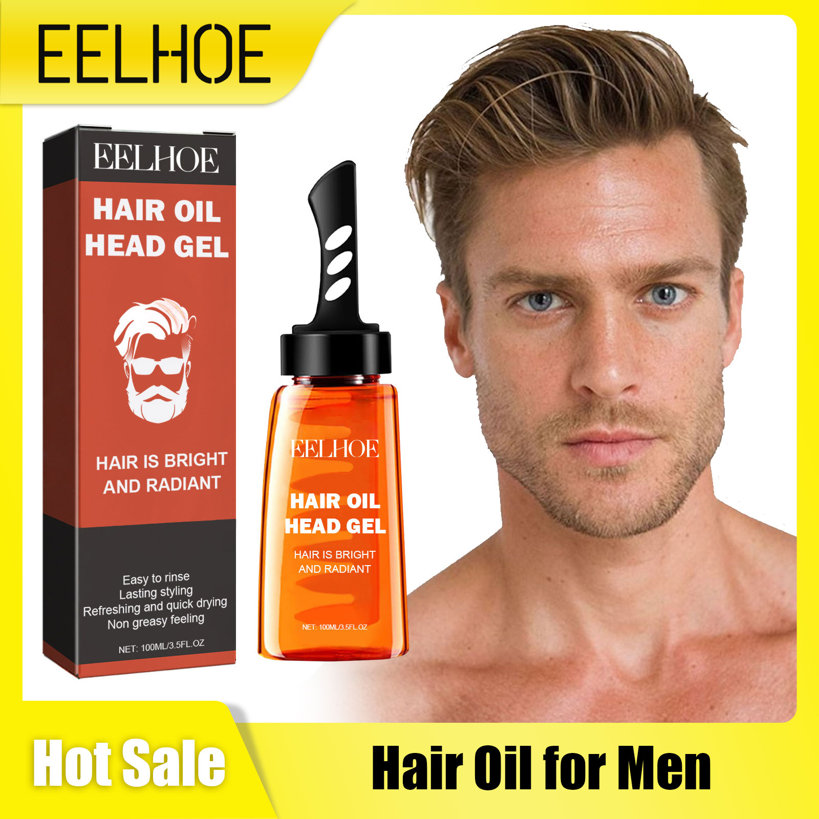 Hair Care Products - EELHOE 2 in 1 Professionele Haarwax