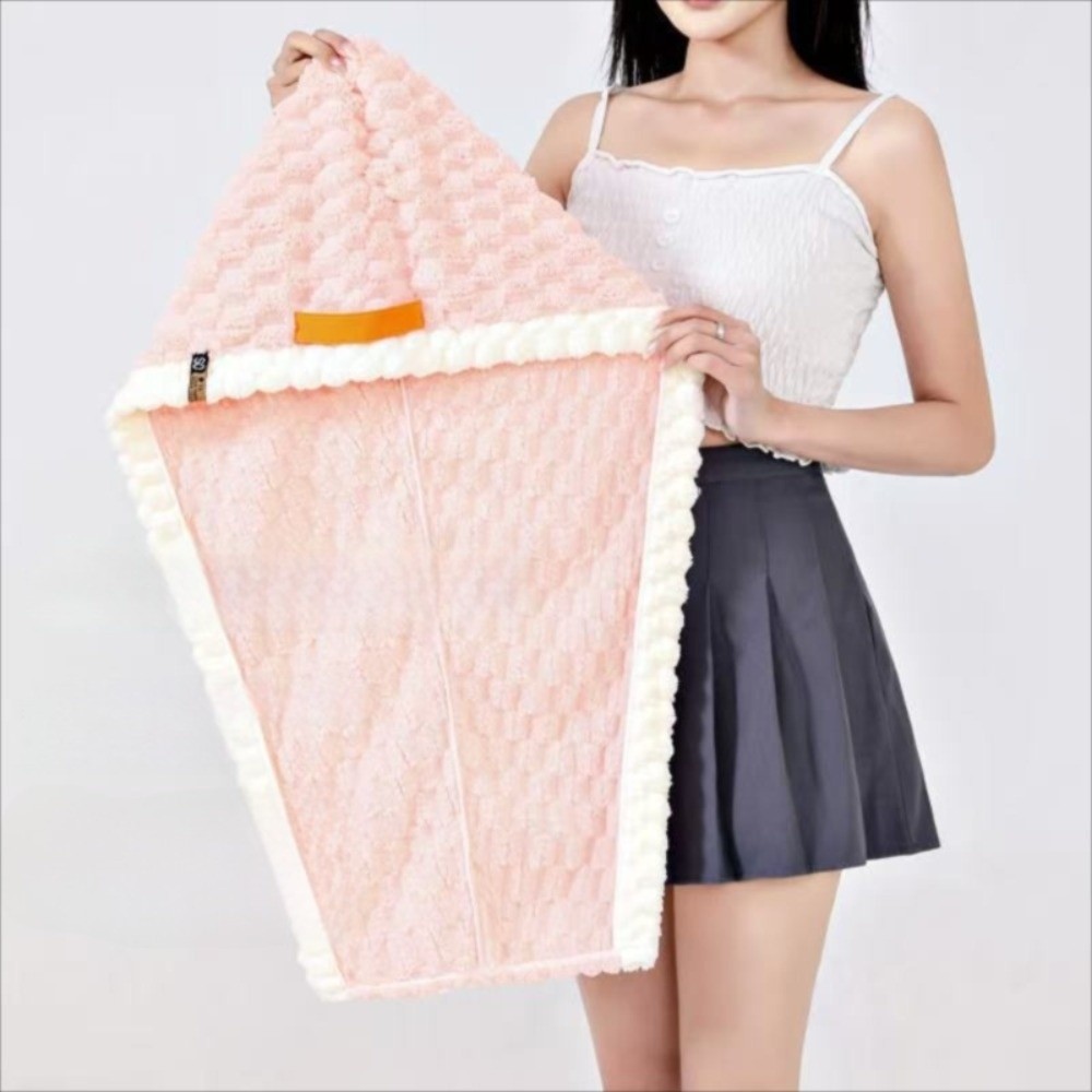 Hair Turban Towel - Herbruikbare extra grote snel drogende haarhanddoek