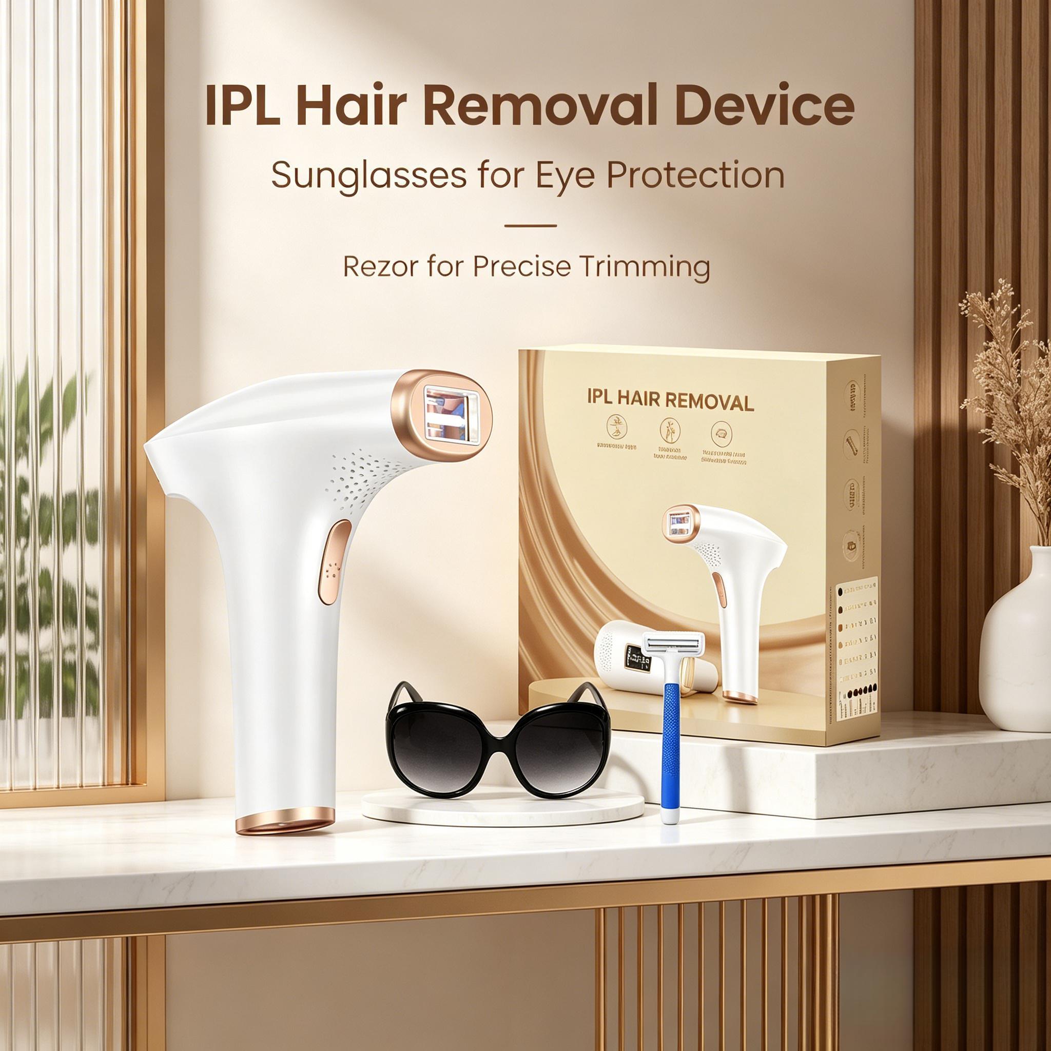 Hair Care Homemade - 2026 IPL Huidverjongingsapparaat voor gezicht &