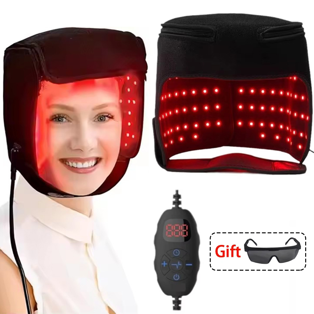 Hair Care Routine - LED Rood Licht Therapie Hoed Voor