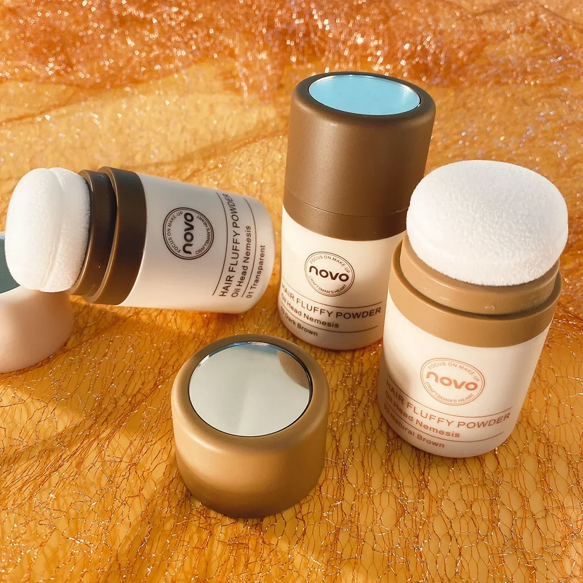 Hair Care Products - Novo Hair Pluffy Powder - Oil