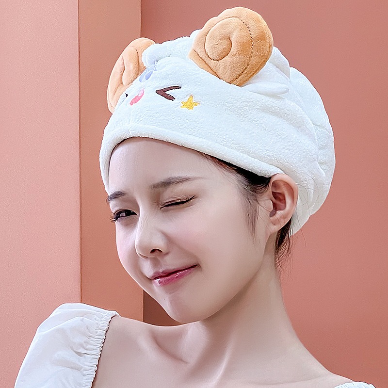 Schattige Kawaii schapen haar  - Hair Turban Towel recensie en prijs