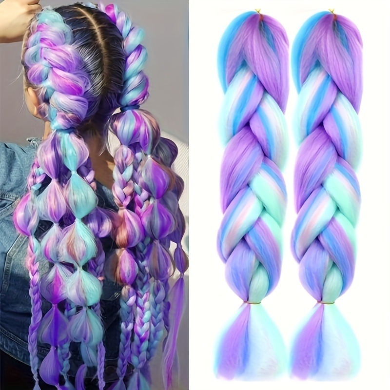 24 inch lang synthetisch vlech - Braiding Hair Kanekalon recensie en prijs