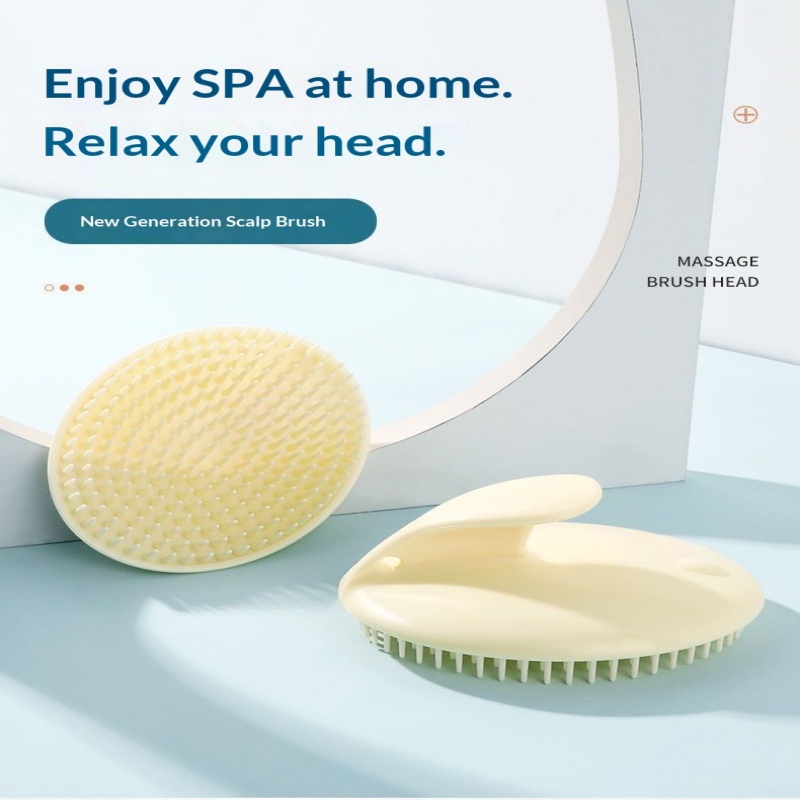 Zachte siliconen hoofdmassageb - Hair Care Products recensie en prijs