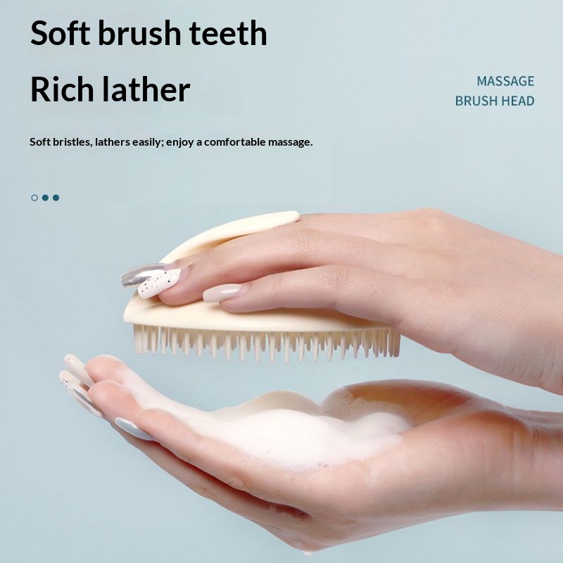 Zachte siliconen hoofdmassageb - Hair Care Products recensie en prijs