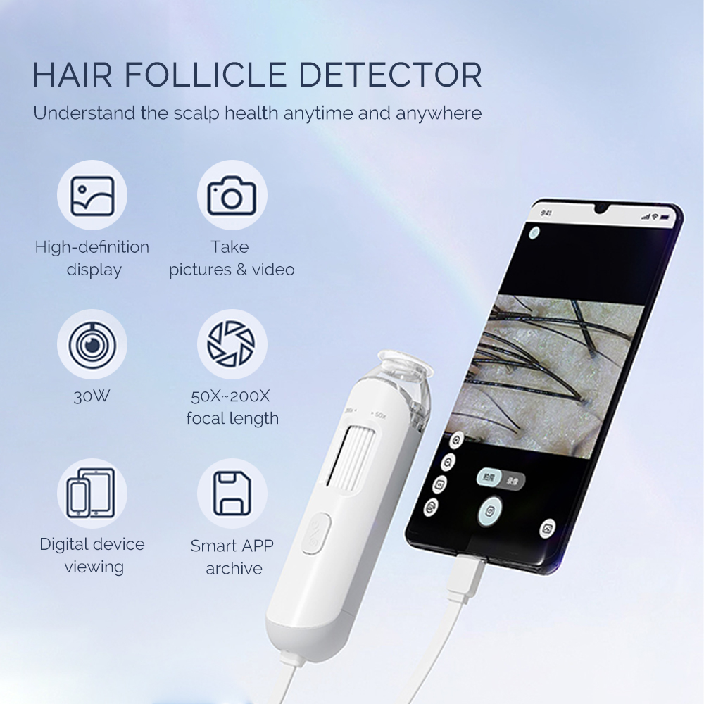 Nieuwe 50X/200X Haarfollikels  - Hair Care Routine recensie en prijs