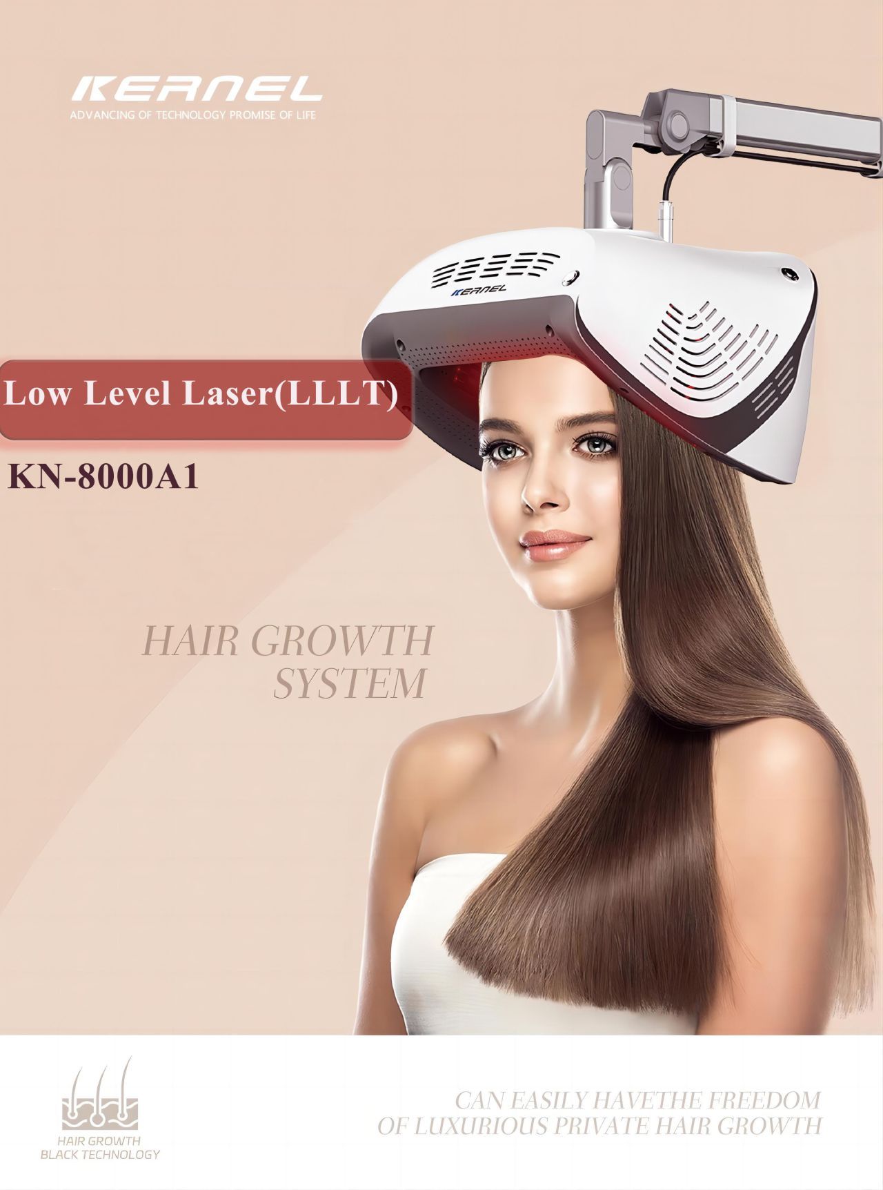 Kernel Laser Haargroeiapparaat - Hair Care China recensie en prijs