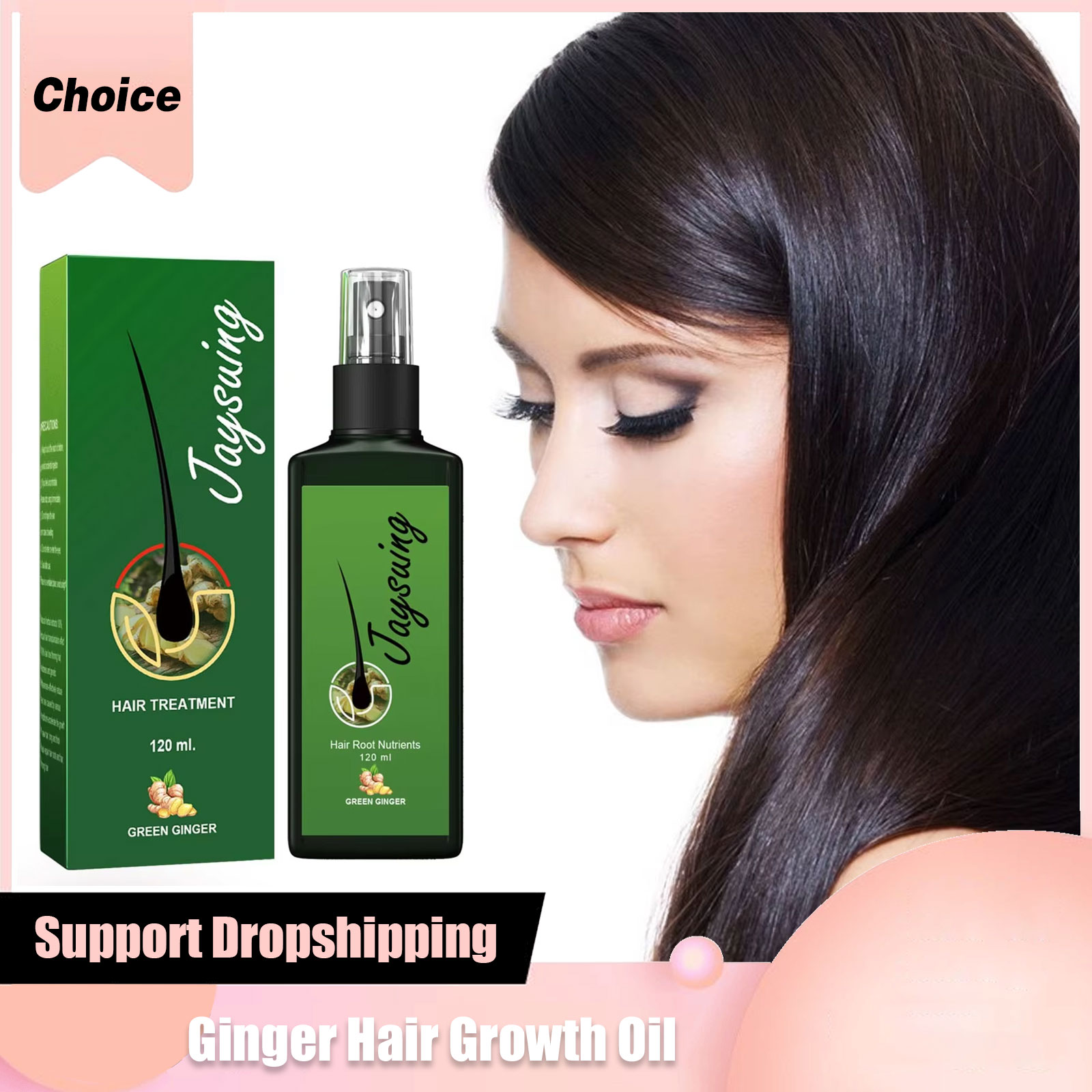 Snelle Gember Haargroei Spray  - Hair Care Products recensie en prijs