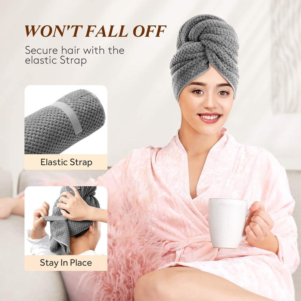 Microfiber haarhanddoek Extra  - Hair Turban Towel recensie en prijs
