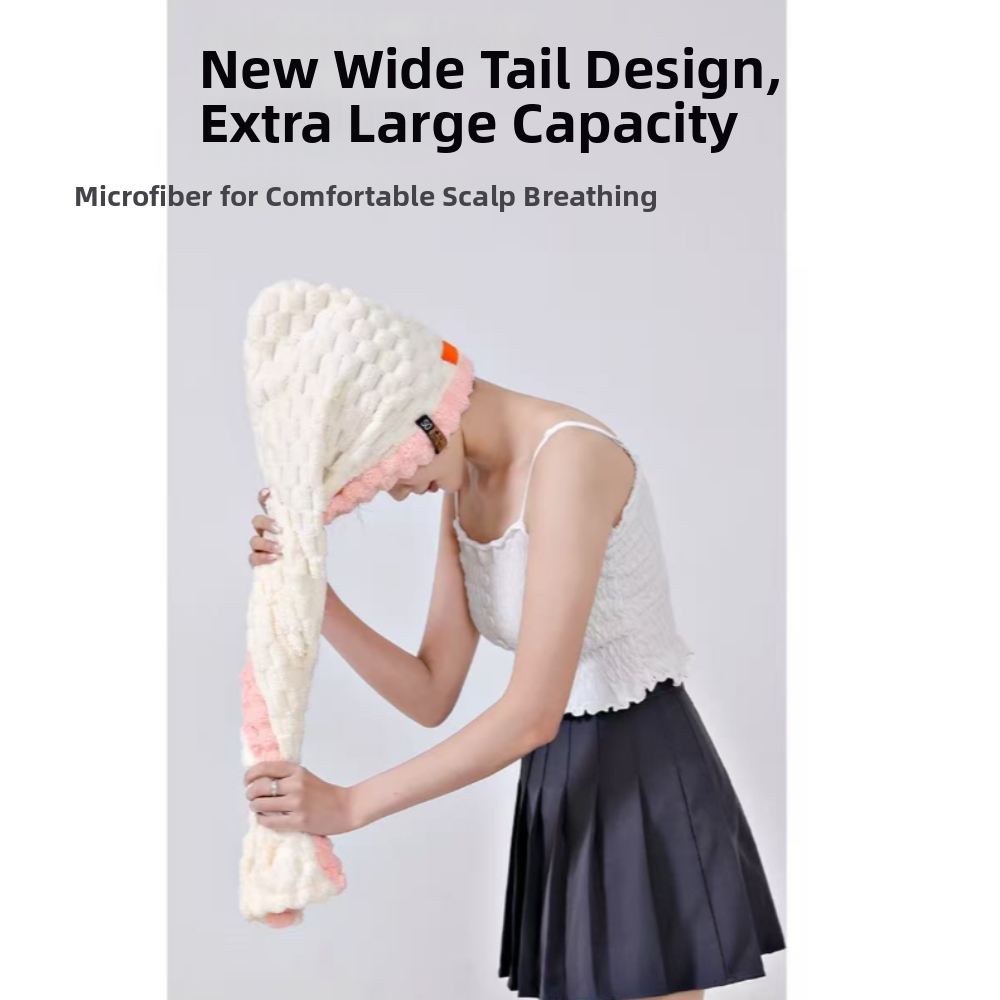 Herbruikbare extra grote snel  - Hair Turban Towel recensie en prijs