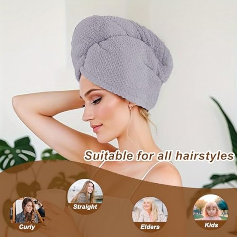 Super absorberend sneldrogend  - Hair Turban Towel recensie en prijs
