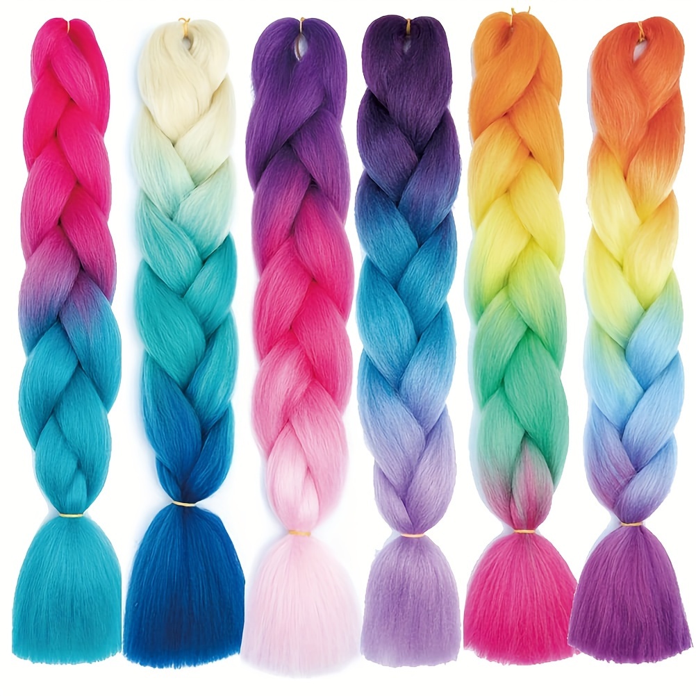6 stuks 24 inch jumbo vlechten - Braiding Hair Kanekalon recensie en prijs