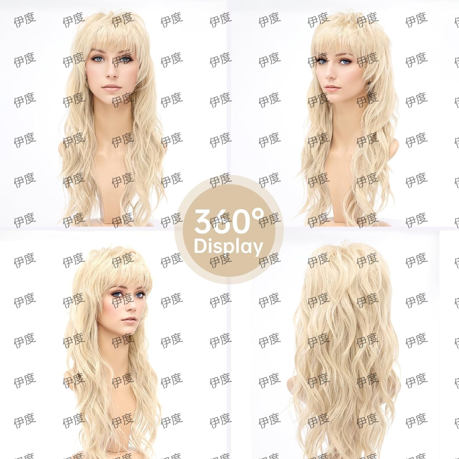 Synthetische lange krullende p - Braiding Hair Kanekalon recensie en prijs