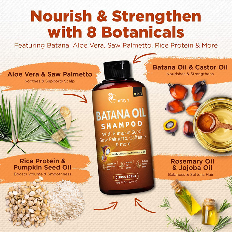 300ml Batana Olie Batana Shamp - Hair Care For Dry And Frizzy Hair recensie en prijs