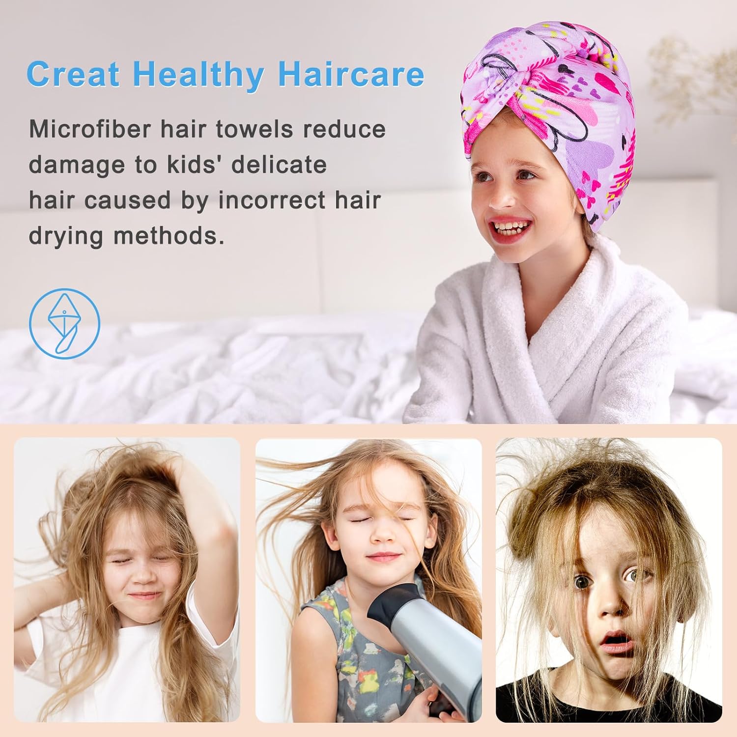 1 stuks waterabsorberende, sne - Hair Turban Towel recensie en prijs