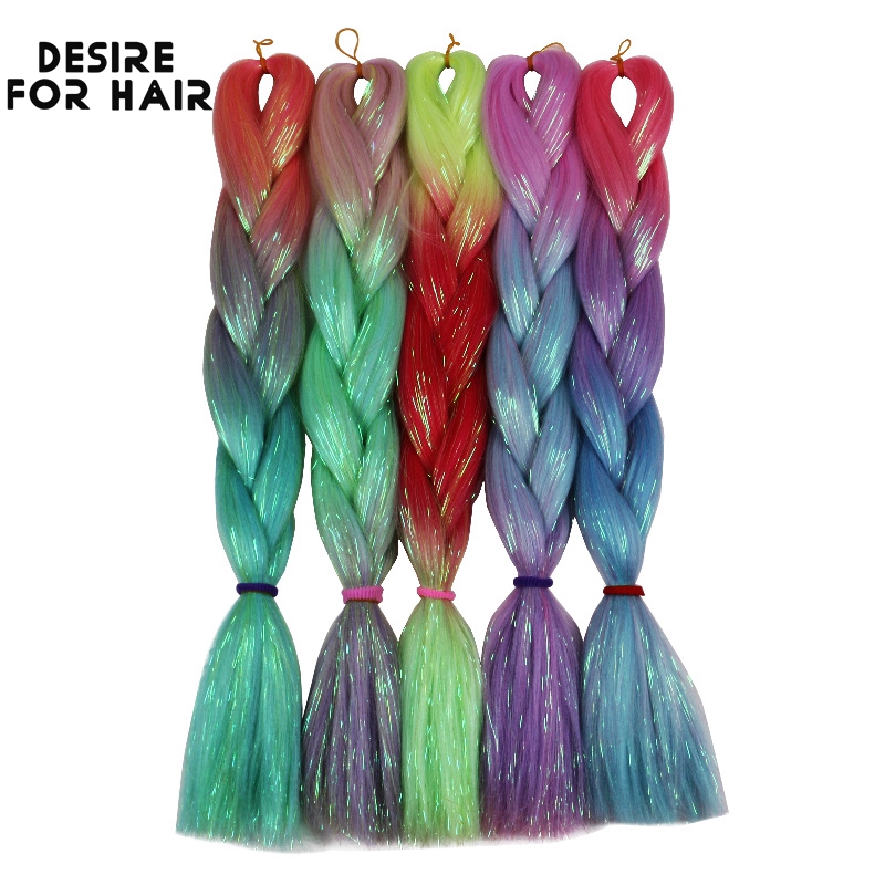 Desire for Hair 5Packs Synthet - Braiding Hair Kanekalon recensie en prijs