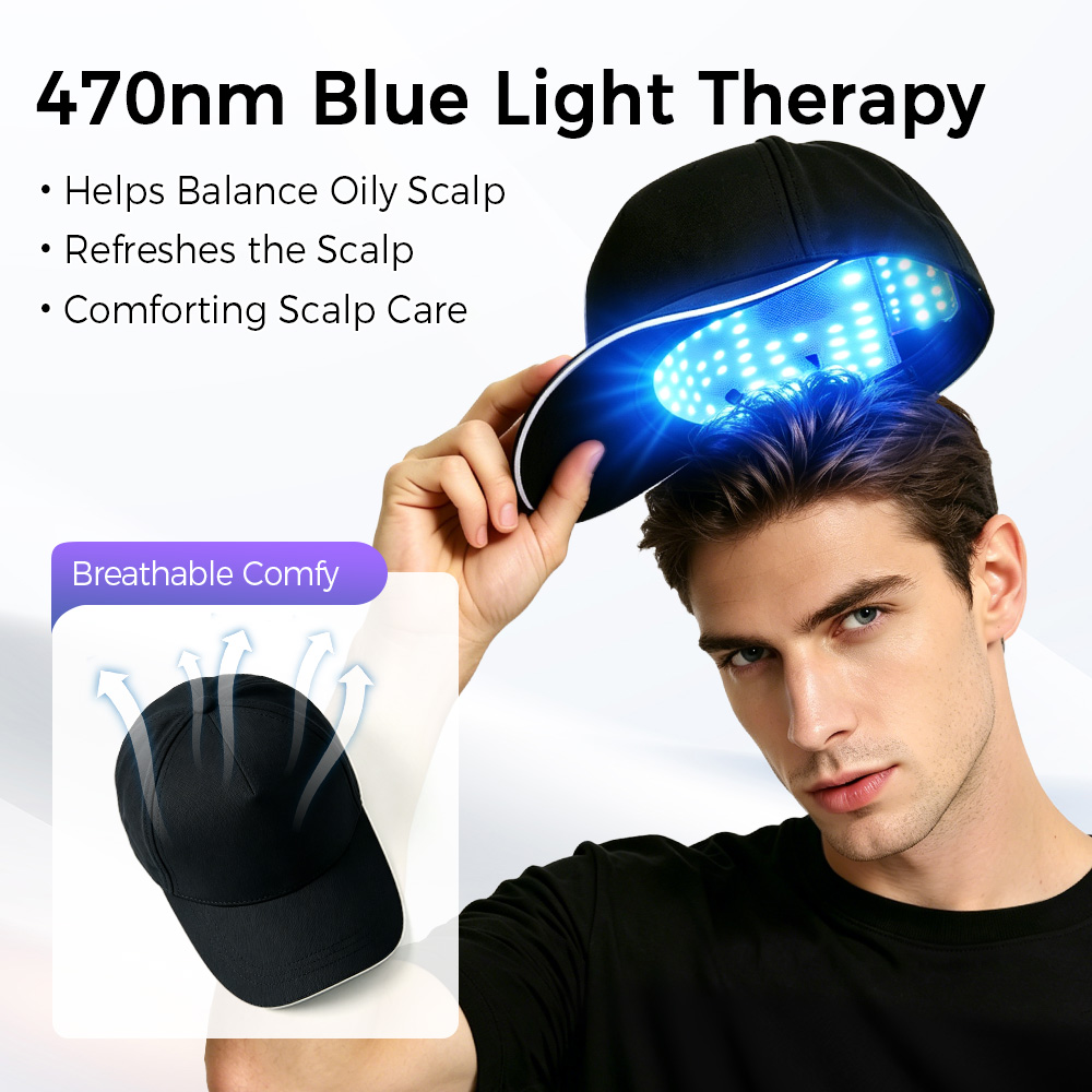 LED Haar Groei Cap Rood Blauw  - Hair Care Routine recensie en prijs