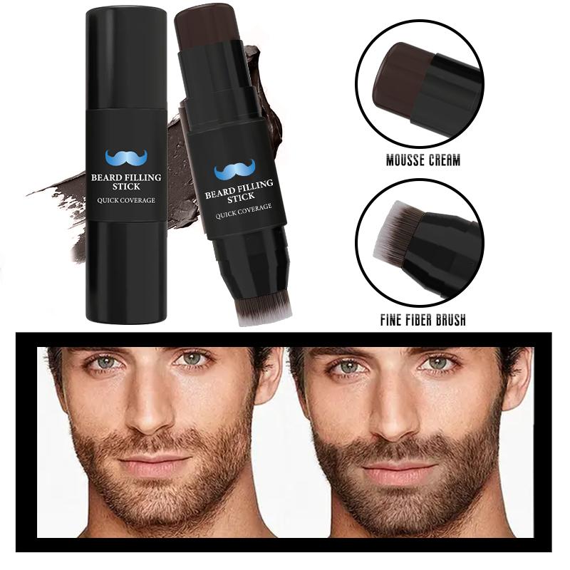 2-in-1 baardvuller met borstel - Hair Care Natural Products recensie en prijs